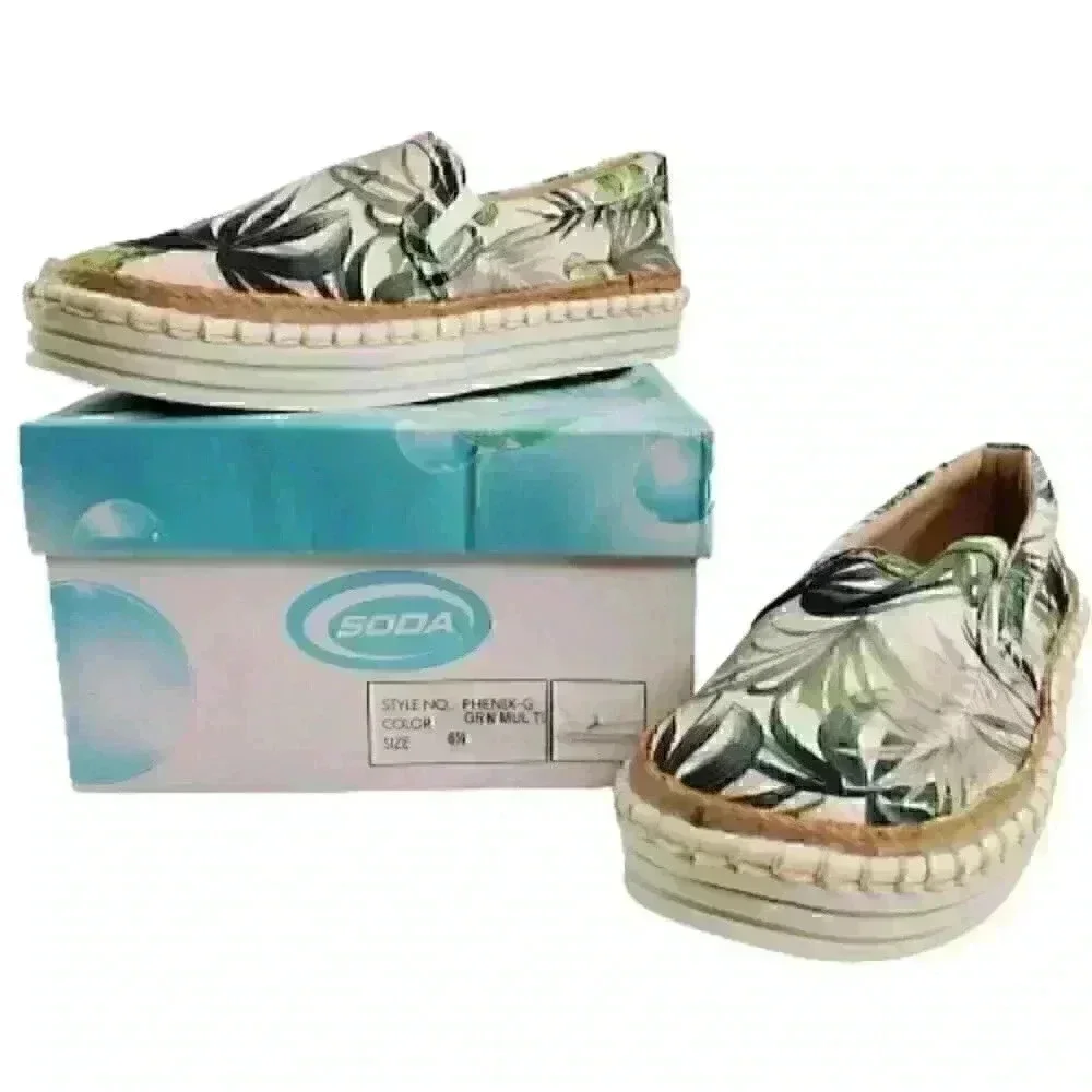 Soda Phenix Women's Espadrilles Slip-On Loafer